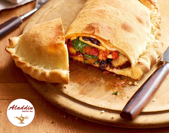  Loaded Calzones Served at Aladdin Dumbarton Takeaway 